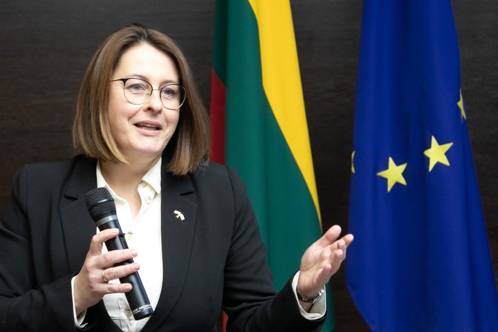 Nuotraukoje teisingumo viceministrė Jurga Greičienė.