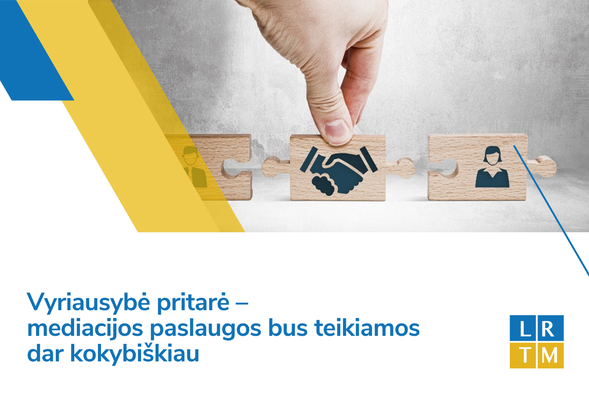 Vizuale pavaizduotos dėlionės detalės ir rankos.