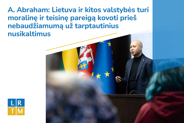 Nuotraukoje pavaizduotas Aarif Abraham.