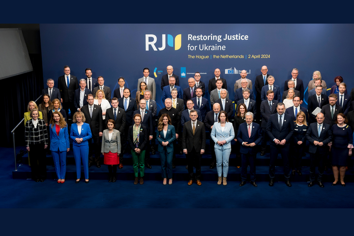 Nuotraukoje pavaizduoti Europos šalių teisingumo ministrai.